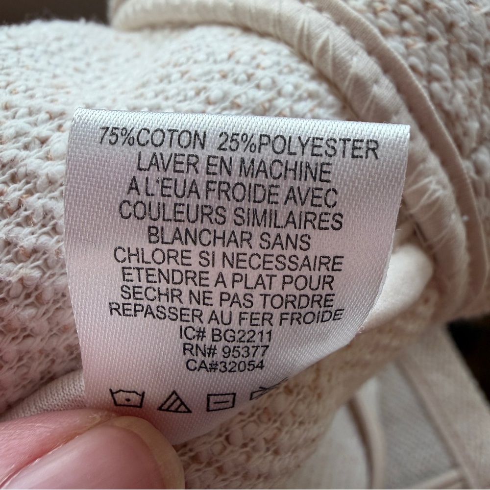 Sanctuary x Anthropologie Bryce Knit Jacket Womens Medium Cotton Teacher Office - Picture 10 of 10